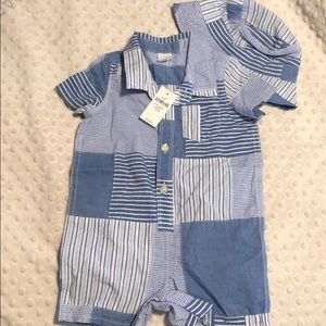 Baby Romper & matching hat